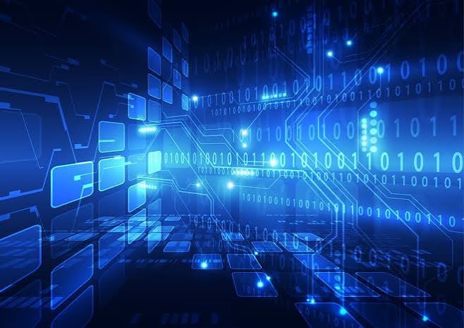 High-tech digital background